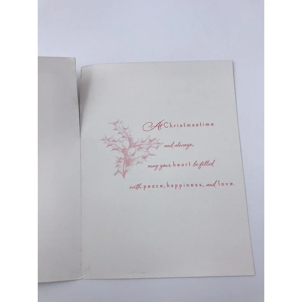 Vintage Plus Mark Christmas Symbols Cards/Envelopes Set of 4